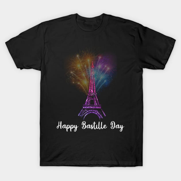 Happy Bastille Day T-Shirt by OMARMAH